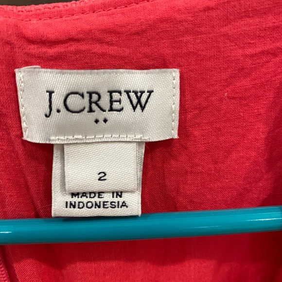 Jcrew fitted dress. Hot pink. Size 2 - Picture 3 of 5